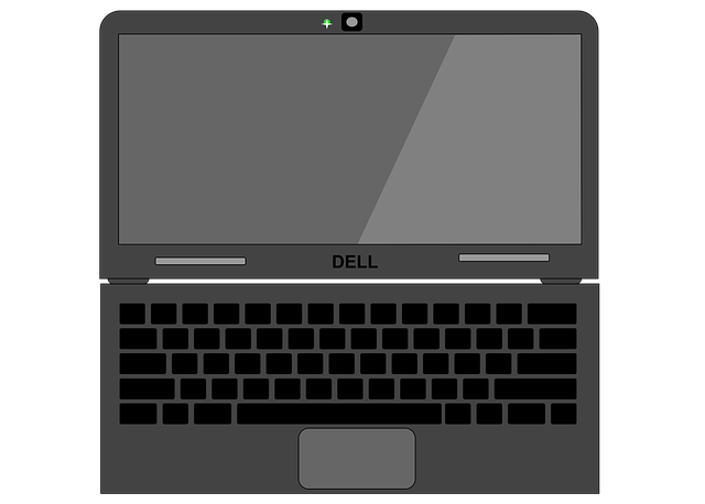 laptop ilustrace